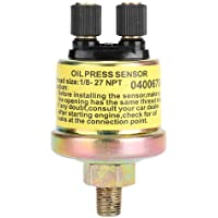 Sensor de presión de aceite Suuonee- Sensor de presión de aceite de repuesto universal 1-8 NPT para indicador de mercado…